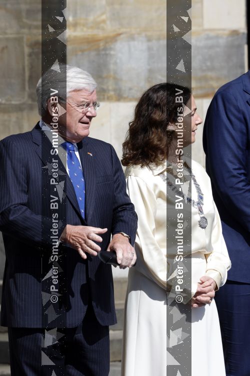 Amsterdam 9 juni 2026
Op uitnodiging van Zijne Majesteit de Koning - Koning Willem Alexander en Koningin Maxima brengt de bondspresident van Duitsland, Frank-Walter Steinmeier, een staatsbezoek aan Nederland. Hij wordt hierbij vergezeld door zijn echtgenote Elke BÃ¼denbender. Jan v Zanen en Femke Halsema
