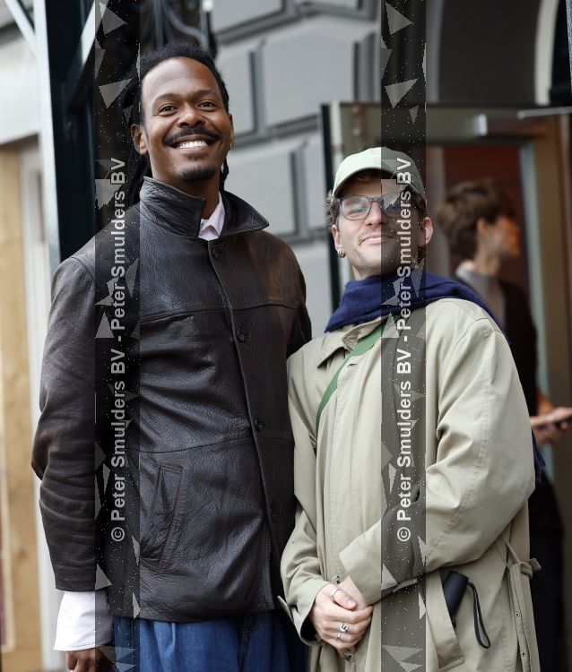 Amsterdam 3 juni 2026
Jeangu Macrooy met zijn nieuwe vriend  Roman Brasser