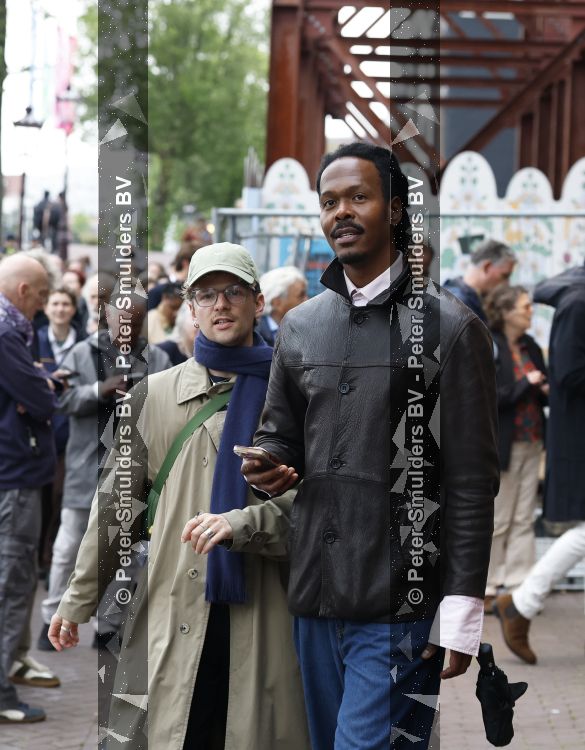 Amsterdam 3 juni 2026
Jeangu Macrooy met zijn nieuwe vriend  Roman Brasser