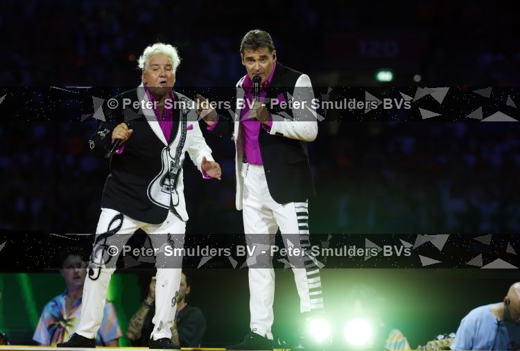 Amsterdam 20 juni 2026
Concert Toppers in de Johan Cruijff arena . 
Jeroen v d Boom en Rene Froger
