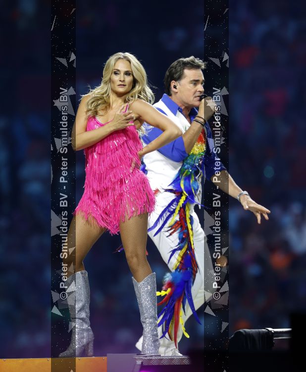 Amsterdam 20 juni 2026
Concert Toppers in de Johan Cruijff arena . 
Jeroen v d Boom en Stephanie Klaver Kemps