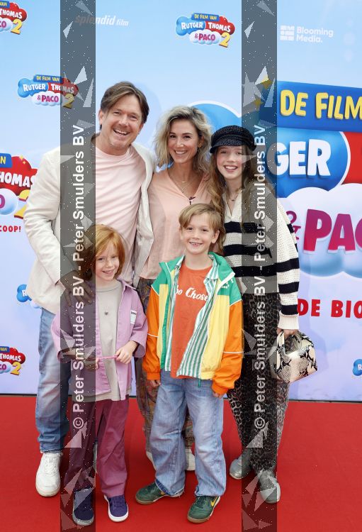 Amsterdam 31 mei 2026
Premiere Rutger Thomas en Paco 2 in Pathe Arena . Johnny de Mol kwam met zijn vrouw Anouk de Mol en hun kinderen Johnny jr Fender en Kiki 