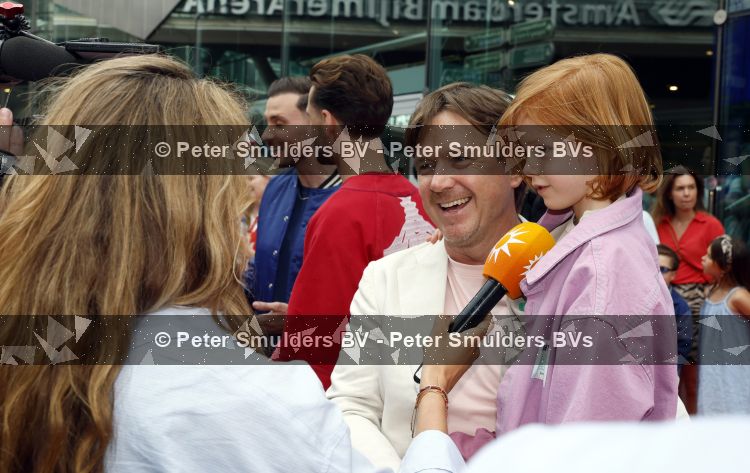 Amsterdam 31 mei 2026
Premiere Rutger Thomas en Paco 2 in Pathe Arena . Johnny de Mol kwam met zijn vrouw Anouk de Mol en hun kinderen Johnny jr Fender en Kiki 