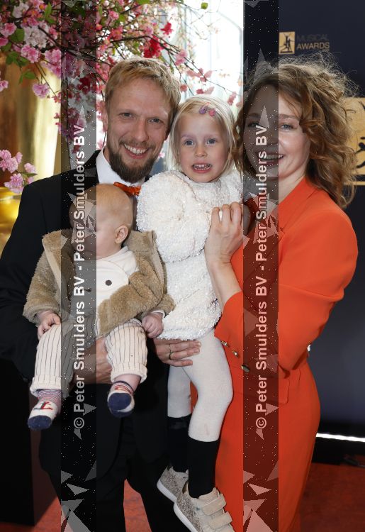 Leusden 20 mei 2026
Musical awards gala bij AFAS in Leusden .Joris Willem Smit met vrouw en kinderen 