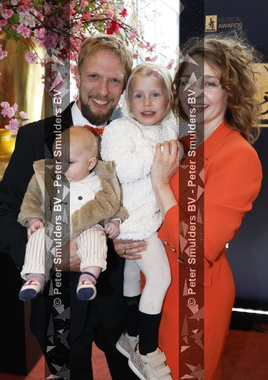 Leusden 20 mei 2026
Musical awards gala bij AFAS in Leusden .Joris Willem Smit met vrouw en kinderen 