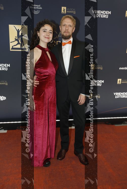 Leusden 20 mei 2026
Musical awards gala bij AFAS in Leusden . Joris Willem Smit met collega