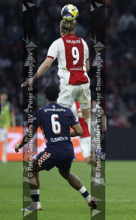 Amsterdam, 2 Mei 2026
Kompetitiewedstrijd AJAX-PSV, eindstand 2-Kasper Dolberg