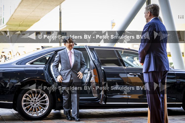Utrecht, 19 Juni 2026 Keizer Nahurito, keizerin Masako van Japan en Koning Willem-Alexander en Koningin Maxima bezoeken het Prinses Maxima centrum voor kinder oncologie tijdens de derde dag van het Japanse staatsbezoek aan Nederland.