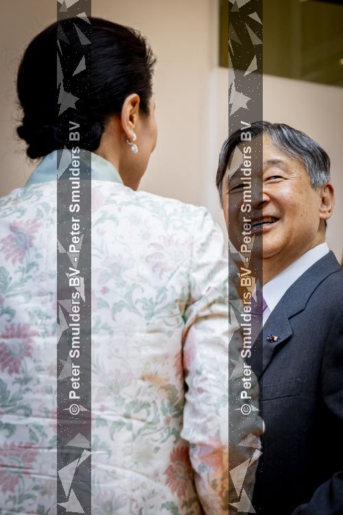 AMSTELVEEN  19 Juni 2026Keizer Nahurito, keizerin Masako van Japan tijdens een boomplant ceremonie in het Japanse Bloesempark tijdens de derde dag van het Japanse staatsbezoek aan Nederland.