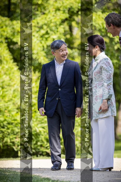 AMSTELVEEN  19 Juni 2026Keizer Nahurito, keizerin Masako van Japan tijdens een boomplant ceremonie in het Japanse Bloesempark tijdens de derde dag van het Japanse staatsbezoek aan Nederland.
