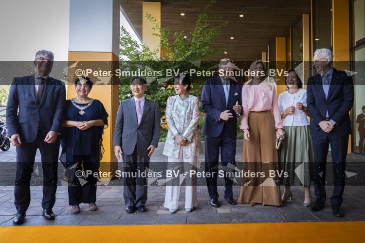 Utrecht, 19 Juni 2026 Keizer Nahurito, keizerin Masako van Japan en Koning Willem-Alexander en Koningin Maxima bezoeken het Prinses Maxima centrum voor kinder oncologie tijdens de derde dag van het Japanse staatsbezoek aan Nederland. 
