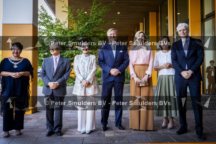 Utrecht, 19 Juni 2026 Keizer Nahurito, keizerin Masako van Japan en Koning Willem-Alexander en Koningin Maxima bezoeken het Prinses Maxima centrum voor kinder oncologie tijdens de derde dag van het Japanse staatsbezoek aan Nederland. 