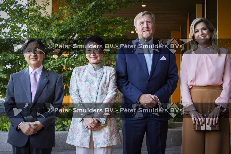 Utrecht, 19 Juni 2026 Keizer Nahurito, keizerin Masako van Japan en Koning Willem-Alexander en Koningin Maxima bezoeken het Prinses Maxima centrum voor kinder oncologie tijdens de derde dag van het Japanse staatsbezoek aan Nederland. 
