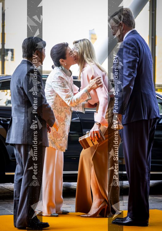 Utrecht, 19 Juni 2026 Keizer Nahurito, keizerin Masako van Japan en Koning Willem-Alexander en Koningin Maxima bezoeken het Prinses Maxima centrum voor kinder oncologie tijdens de derde dag van het Japanse staatsbezoek aan Nederland. 