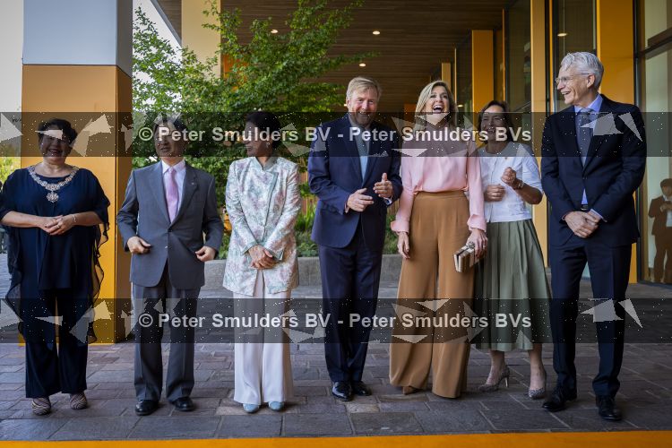 Utrecht, 19 Juni 2026 Keizer Nahurito, keizerin Masako van Japan en Koning Willem-Alexander en Koningin Maxima bezoeken het Prinses Maxima centrum voor kinder oncologie tijdens de derde dag van het Japanse staatsbezoek aan Nederland. 