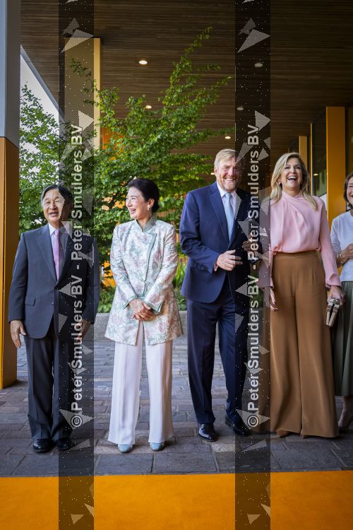 Utrecht, 19 Juni 2026 Keizer Nahurito, keizerin Masako van Japan en Koning Willem-Alexander en Koningin Maxima bezoeken het Prinses Maxima centrum voor kinder oncologie tijdens de derde dag van het Japanse staatsbezoek aan Nederland. 