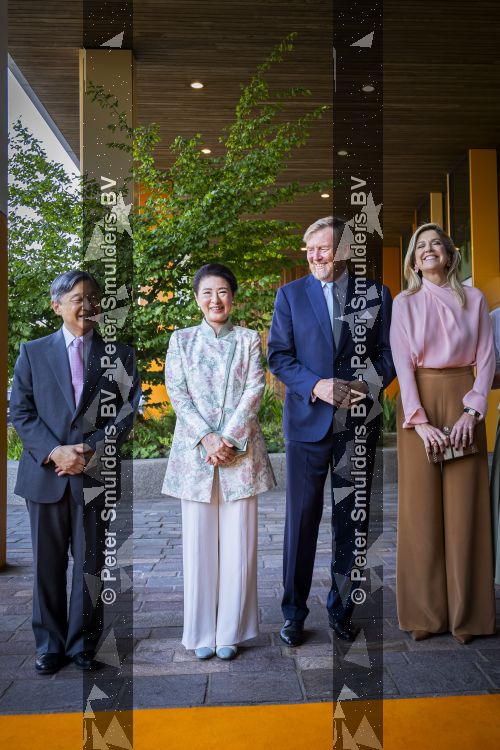 Utrecht, 19 Juni 2026 Keizer Nahurito, keizerin Masako van Japan en Koning Willem-Alexander en Koningin Maxima bezoeken het Prinses Maxima centrum voor kinder oncologie tijdens de derde dag van het Japanse staatsbezoek aan Nederland. 