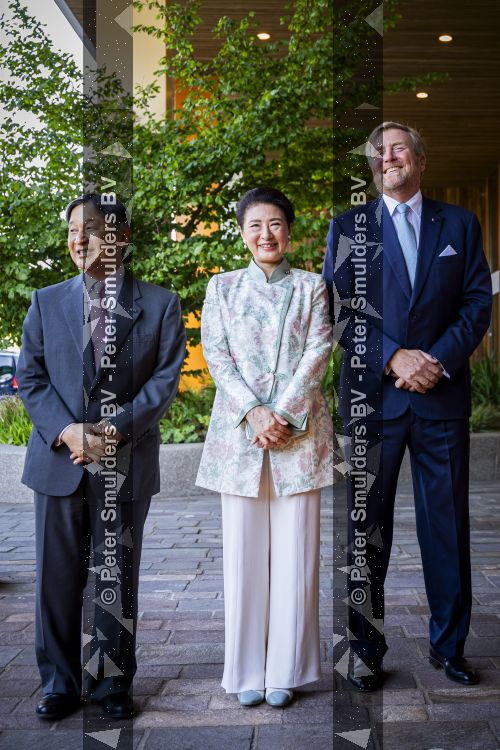 Utrecht, 19 Juni 2026 Keizer Nahurito, keizerin Masako van Japan en Koning Willem-Alexander en Koningin Maxima bezoeken het Prinses Maxima centrum voor kinder oncologie tijdens de derde dag van het Japanse staatsbezoek aan Nederland. 