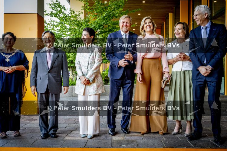 Utrecht, 19 Juni 2026 Bezoek aan het Prinses MÃ¡xima Centrum voor kinderoncologie van koningin Maxima koning Willem-Alexander Keizer Naruhito  en zijn vrouw Keizerin Masako 