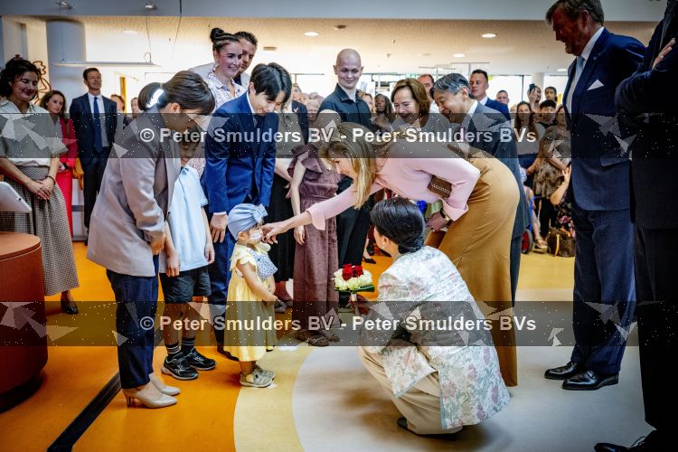 Utrecht, 19 Juni 2026 Bezoek aan het Prinses MÃ¡xima Centrum voor kinderoncologie van koningin Maxima koning Willem-Alexander Keizer Naruhito  en zijn vrouw Keizerin Masako 