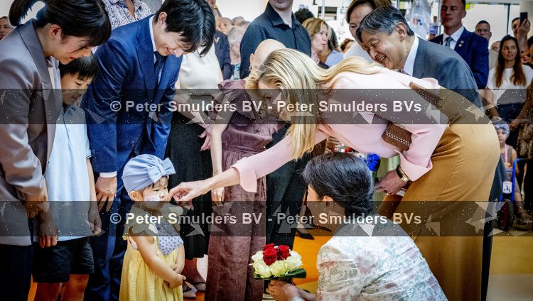Utrecht, 19 Juni 2026 Bezoek aan het Prinses MÃ¡xima Centrum voor kinderoncologie van koningin Maxima koning Willem-Alexander Keizer Naruhito  en zijn vrouw Keizerin Masako 