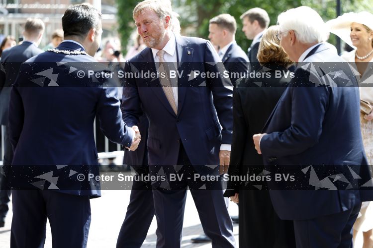 Amsterdam 9 juni 2026
Op uitnodiging van Zijne Majesteit de Koning - Koning Willem Alexander en Koningin Maxima brengt de bondspresident van Duitsland, Frank-Walter Steinmeier, een staatsbezoek aan Nederland. Hij wordt hierbij vergezeld door zijn echtgenote Elke BÃ¼denbender.