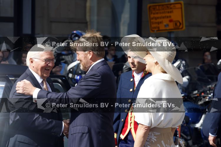 Amsterdam 9 juni 2026
Op uitnodiging van Zijne Majesteit de Koning - Koning Willem Alexander en Koningin Maxima brengt de bondspresident van Duitsland, Frank-Walter Steinmeier, een staatsbezoek aan Nederland. Hij wordt hierbij vergezeld door zijn echtgenote Elke BÃ¼denbender.