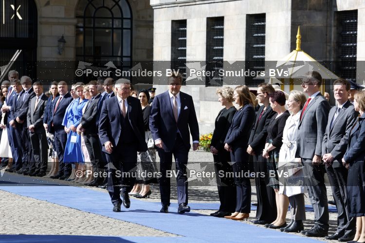 Amsterdam 9 juni 2026
Op uitnodiging van Zijne Majesteit de Koning - Koning Willem Alexander en Koningin Maxima brengt de bondspresident van Duitsland, Frank-Walter Steinmeier, een staatsbezoek aan Nederland. Hij wordt hierbij vergezeld door zijn echtgenote Elke BÃ¼denbender.
