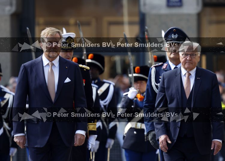 Amsterdam 9 juni 2026
Op uitnodiging van Zijne Majesteit de Koning - Koning Willem Alexander en Koningin Maxima brengt de bondspresident van Duitsland, Frank-Walter Steinmeier, een staatsbezoek aan Nederland. Hij wordt hierbij vergezeld door zijn echtgenote Elke BÃ¼denbender.