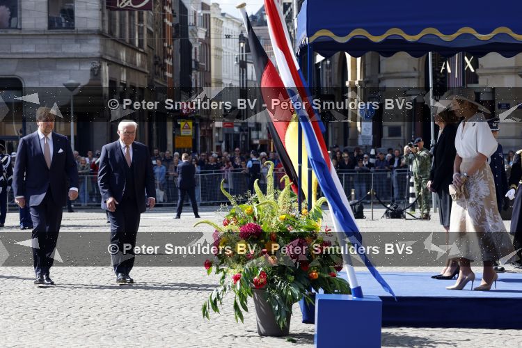 Amsterdam 9 juni 2026
Op uitnodiging van Zijne Majesteit de Koning - Koning Willem Alexander en Koningin Maxima brengt de bondspresident van Duitsland, Frank-Walter Steinmeier, een staatsbezoek aan Nederland. Hij wordt hierbij vergezeld door zijn echtgenote Elke BÃ¼denbender.