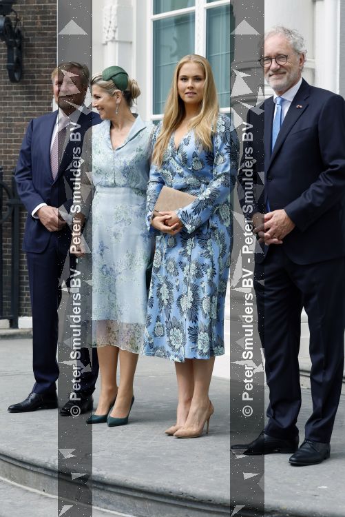 Den Haag 30 juni 2026
Koning Willem Alexander Koningin Maxima en prinses Amalia bij afscheid van Thom de Graaf in raad v State .
