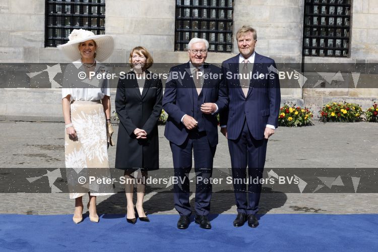 Amsterdam 9 juni 2026
Op uitnodiging van Zijne Majesteit de Koning - Koning Willem Alexander en Koningin Maxima brengt de bondspresident van Duitsland, Frank-Walter Steinmeier, een staatsbezoek aan Nederland. Hij wordt hierbij vergezeld door zijn echtgenote Elke BÃ¼denbender.