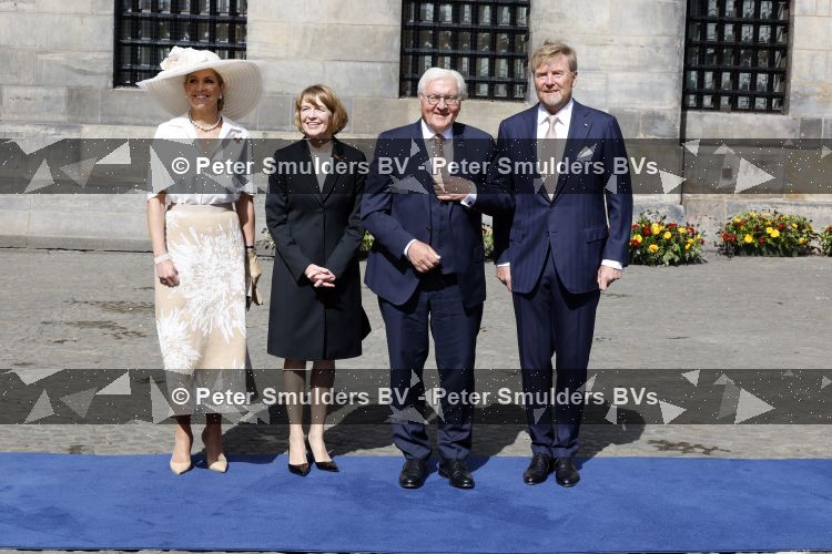 Amsterdam 9 juni 2026
Op uitnodiging van Zijne Majesteit de Koning - Koning Willem Alexander en Koningin Maxima brengt de bondspresident van Duitsland, Frank-Walter Steinmeier, een staatsbezoek aan Nederland. Hij wordt hierbij vergezeld door zijn echtgenote Elke BÃ¼denbender.