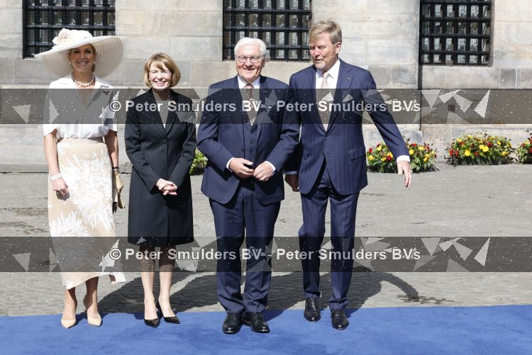 Amsterdam 9 juni 2026
Op uitnodiging van Zijne Majesteit de Koning - Koning Willem Alexander en Koningin Maxima brengt de bondspresident van Duitsland, Frank-Walter Steinmeier, een staatsbezoek aan Nederland. Hij wordt hierbij vergezeld door zijn echtgenote Elke BÃ¼denbender.