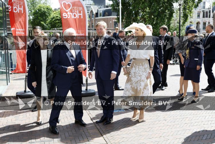 Amsterdam 9 juni 2026
Op uitnodiging van Zijne Majesteit de Koning - Koning Willem Alexander en Koningin Maxima brengt de bondspresident van Duitsland, Frank-Walter Steinmeier, een staatsbezoek aan Nederland. Hij wordt hierbij vergezeld door zijn echtgenote Elke BÃ¼denbender.
