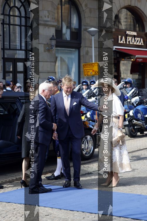 Amsterdam 9 juni 2026
Op uitnodiging van Zijne Majesteit de Koning - Koning Willem Alexander en Koningin Maxima brengt de bondspresident van Duitsland, Frank-Walter Steinmeier, een staatsbezoek aan Nederland. Hij wordt hierbij vergezeld door zijn echtgenote Elke BÃ¼denbender.