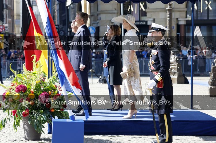 Amsterdam 9 juni 2026
Op uitnodiging van Zijne Majesteit de Koning - Koning Willem Alexander en Koningin Maxima brengt de bondspresident van Duitsland, Frank-Walter Steinmeier, een staatsbezoek aan Nederland. Hij wordt hierbij vergezeld door zijn echtgenote Elke BÃ¼denbender.