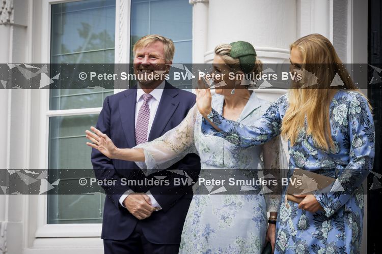 DEN HAAG 30 juni 2026 Koning Willem-Alexander, Koningin Maxima en Prinses Amalia is aanwezig bij de buitengewone vergadering van de Raad van State ter gelegenheid van het afscheid van de heer Thom de Graaf als vice-president.