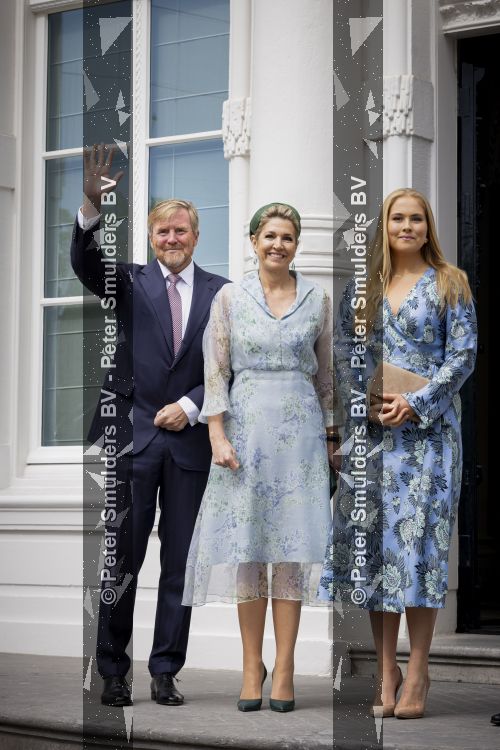 DEN HAAG 30 juni 2026 Koning Willem-Alexander, Koningin Maxima en Prinses Amalia is aanwezig bij de buitengewone vergadering van de Raad van State ter gelegenheid van het afscheid van de heer Thom de Graaf als vice-president.