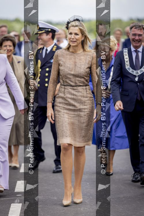 HEERENVEEN 3 juni 2026 - Koningin Maxima opent op  het Werklandschap van de Toekomst van Omrin in Ook het nieuwe circulaire zogenoemde droomkantoor van dit afvalverwerkingsbedrijf staat op het Werklandshap van de Toekomst, een duurzaam ontwikkeld bedrijventerrein dat groen en klimaatbestendig is. PATRICK VAN KATWIJK