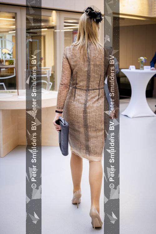 HEERENVEEN 3 juni 2026 - Koningin Maxima opent op  het Werklandschap van de Toekomst van Omrin in Ook het nieuwe circulaire zogenoemde droomkantoor van dit afvalverwerkingsbedrijf staat op het Werklandshap van de Toekomst, een duurzaam ontwikkeld bedrijventerrein dat groen en klimaatbestendig is. PATRICK VAN KATWIJK
