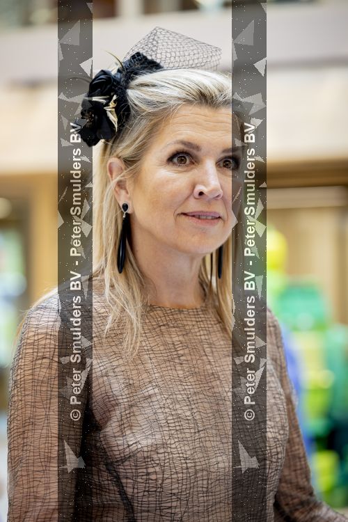 HEERENVEEN 3 juni 2026 - Koningin Maxima opent op  het Werklandschap van de Toekomst van Omrin in Ook het nieuwe circulaire zogenoemde droomkantoor van dit afvalverwerkingsbedrijf staat op het Werklandshap van de Toekomst, een duurzaam ontwikkeld bedrijventerrein dat groen en klimaatbestendig is. PATRICK VAN KATWIJK