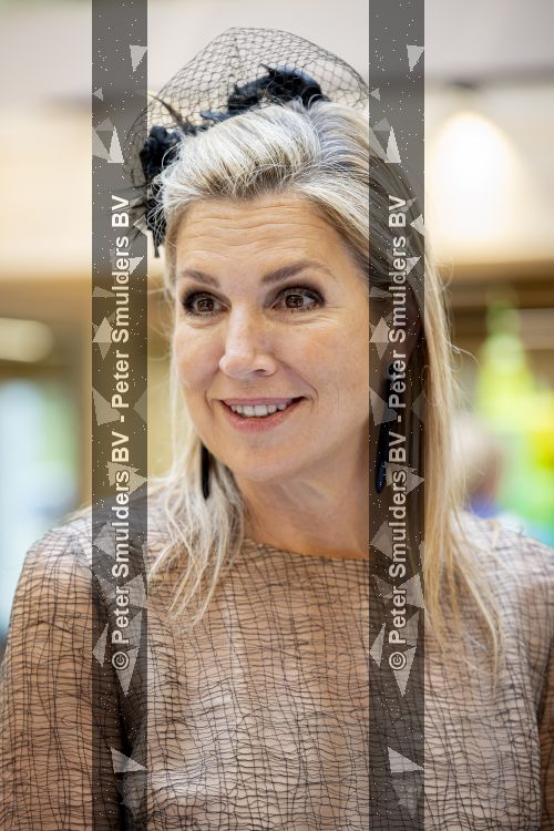 HEERENVEEN 3 juni 2026 - Koningin Maxima opent op  het Werklandschap van de Toekomst van Omrin in Ook het nieuwe circulaire zogenoemde droomkantoor van dit afvalverwerkingsbedrijf staat op het Werklandshap van de Toekomst, een duurzaam ontwikkeld bedrijventerrein dat groen en klimaatbestendig is. PATRICK VAN KATWIJK