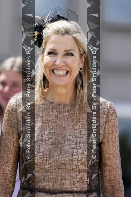 HEERENVEEN 3 juni 2026 - Koningin Maxima opent op  het Werklandschap van de Toekomst van Omrin in Ook het nieuwe circulaire zogenoemde droomkantoor van dit afvalverwerkingsbedrijf staat op het Werklandshap van de Toekomst, een duurzaam ontwikkeld bedrijventerrein dat groen en klimaatbestendig is. PATRICK VAN KATWIJK