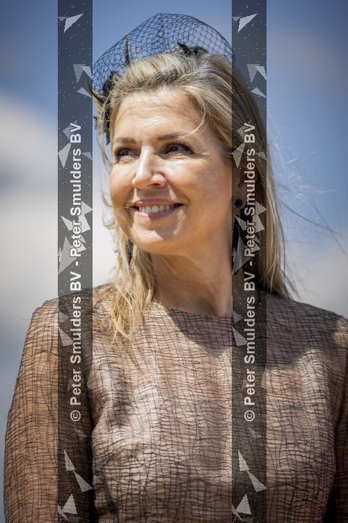 HEERENVEEN 3 juni 2026 - Koningin Maxima opent op  het Werklandschap van de Toekomst van Omrin in Ook het nieuwe circulaire zogenoemde droomkantoor van dit afvalverwerkingsbedrijf staat op het Werklandshap van de Toekomst, een duurzaam ontwikkeld bedrijventerrein dat groen en klimaatbestendig is. PATRICK VAN KATWIJK