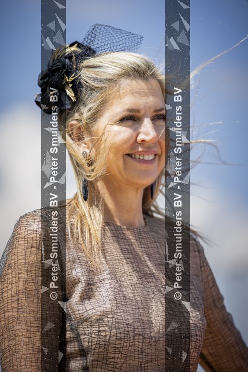 HEERENVEEN 3 juni 2026 - Koningin Maxima opent op  het Werklandschap van de Toekomst van Omrin in Ook het nieuwe circulaire zogenoemde droomkantoor van dit afvalverwerkingsbedrijf staat op het Werklandshap van de Toekomst, een duurzaam ontwikkeld bedrijventerrein dat groen en klimaatbestendig is. PATRICK VAN KATWIJK