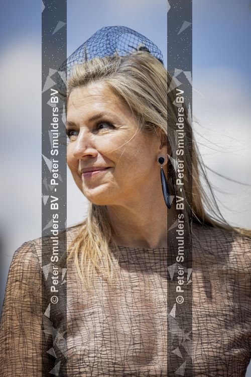 HEERENVEEN 3 juni 2026 - Koningin Maxima opent op  het Werklandschap van de Toekomst van Omrin in Ook het nieuwe circulaire zogenoemde droomkantoor van dit afvalverwerkingsbedrijf staat op het Werklandshap van de Toekomst, een duurzaam ontwikkeld bedrijventerrein dat groen en klimaatbestendig is. PATRICK VAN KATWIJK