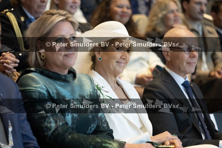 Arnhem 13 mei 2026
Koningin Maxima opent de State of Fashion BiÃ«nnale 2026. State of Fashion is een toonaangevend internationaal platform voor mode, textiel en maatschappelijke transitie. Minister van Onderwijs, Cultuur en Wetenschap Rianne Letschert was ook aanwezig  (Groene jurk)