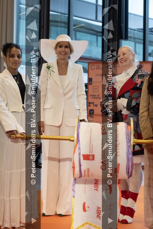 Arnhem 13 mei 2026
Koningin Maxima opent de State of Fashion BiÃ«nnale 2026. State of Fashion is een toonaangevend internationaal platform voor mode, textiel en maatschappelijke transitie.
