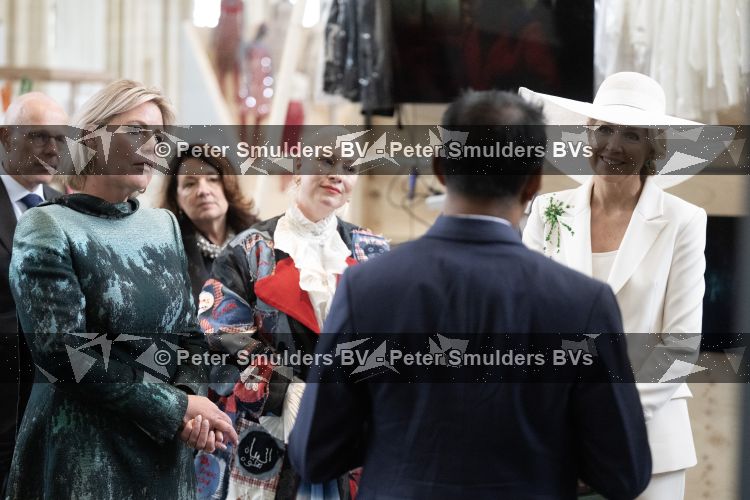 Arnhem 13 mei 2026
Koningin Maxima opent de State of Fashion BiÃ«nnale 2026. State of Fashion is een toonaangevend internationaal platform voor mode, textiel en maatschappelijke transitie. Minister van Onderwijs, Cultuur en Wetenschap Rianne Letschert was ook aanwezig  (Groene jurk)